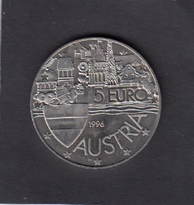 Beschrijving: 5 Euro  1000 YEAR AUSTRIA